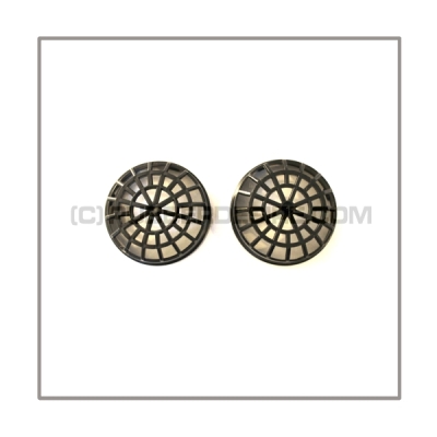 Steampunk caps for eye glasses suitable for many gas masks and deluxe hoods